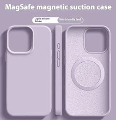 Magnetic Liquid Silicone  Magsafe Case For iPhone