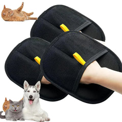 Pet Fur Grooming Gloves